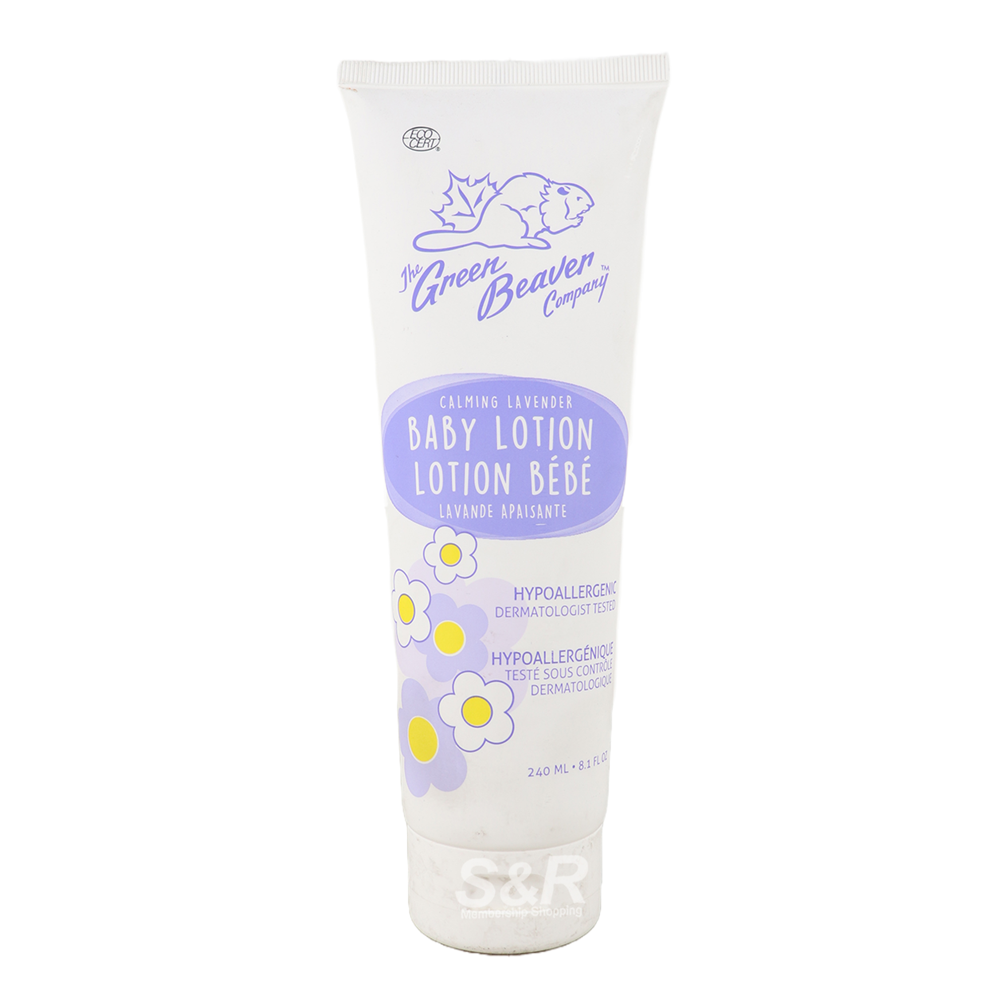 The Green Beaver Company Calming Lavender Baby Lotion 240mL